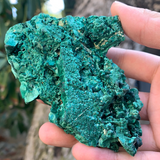 284.7g 12x8x5cm Natural Malachite from Laos