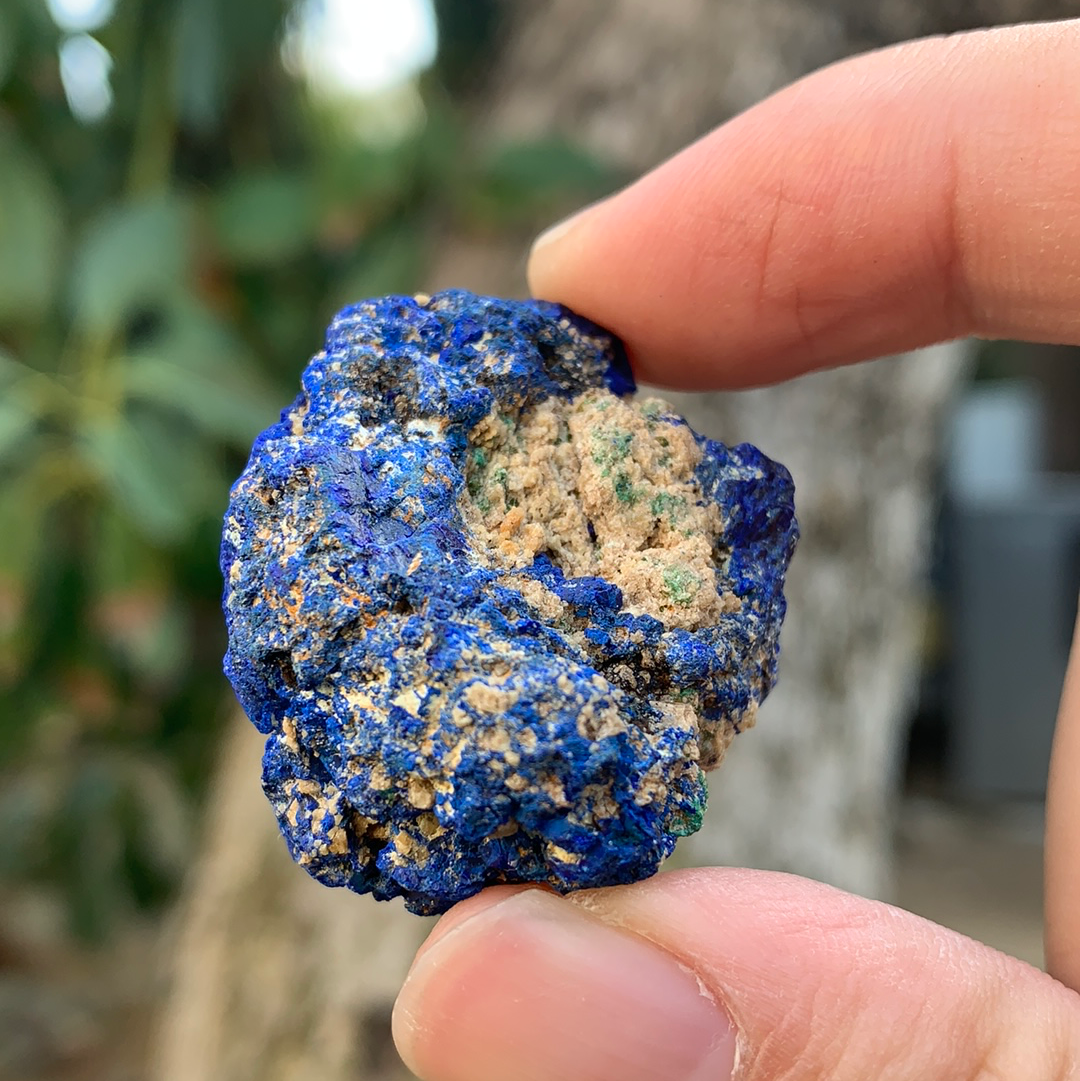 42.4g 4x3.5x3cm Rare Crystalized Azurite from Laos