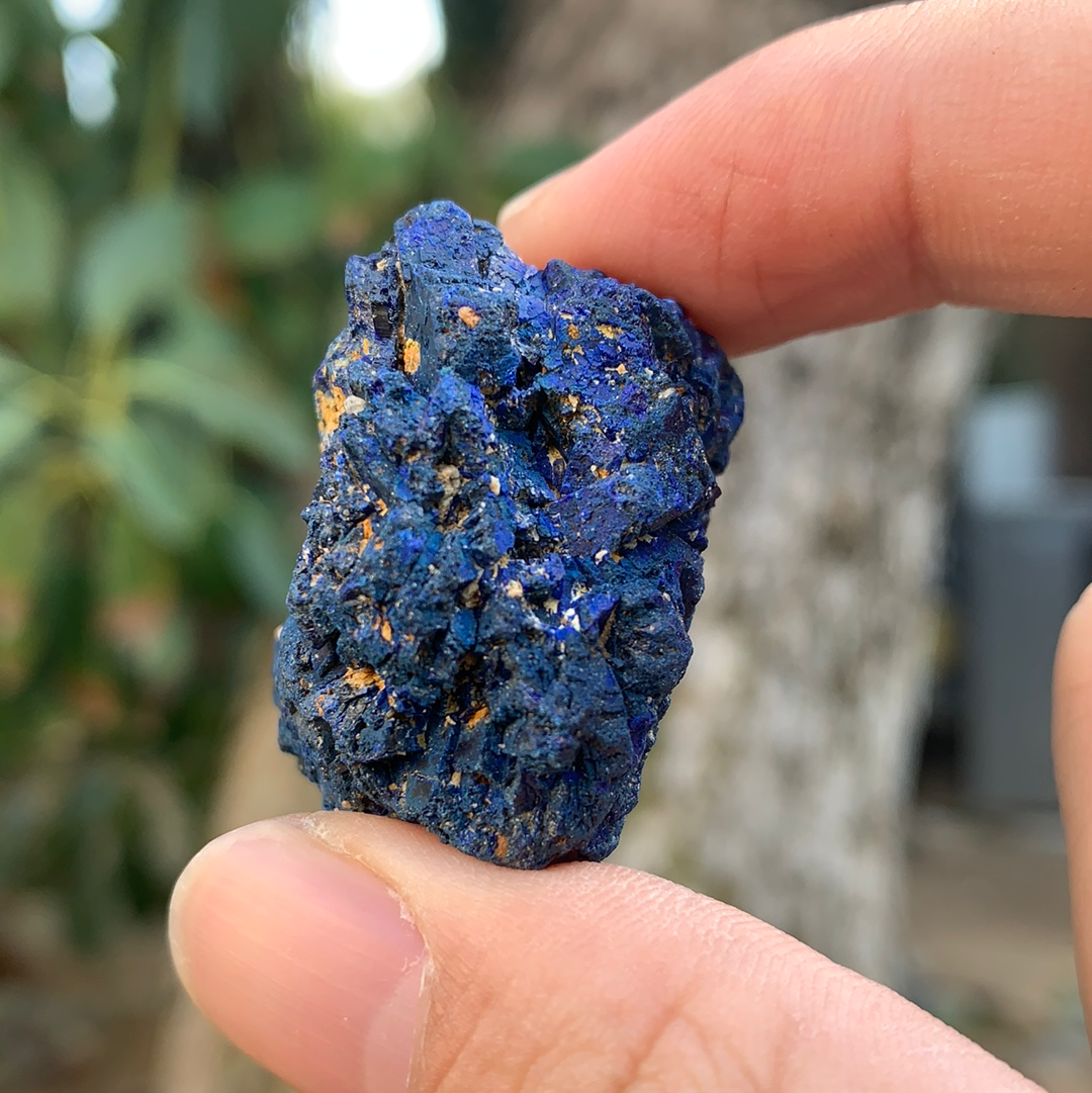 38.2g 4x3x2cm Rare Crystalized Azurite from Laos