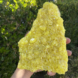 1.33kg 20x15x6cm Yellow Sulfur Specimen from Bolivia