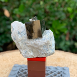 45.8g 4x4x4cm Cubic Navajun Spanish Pyrite  from Spain