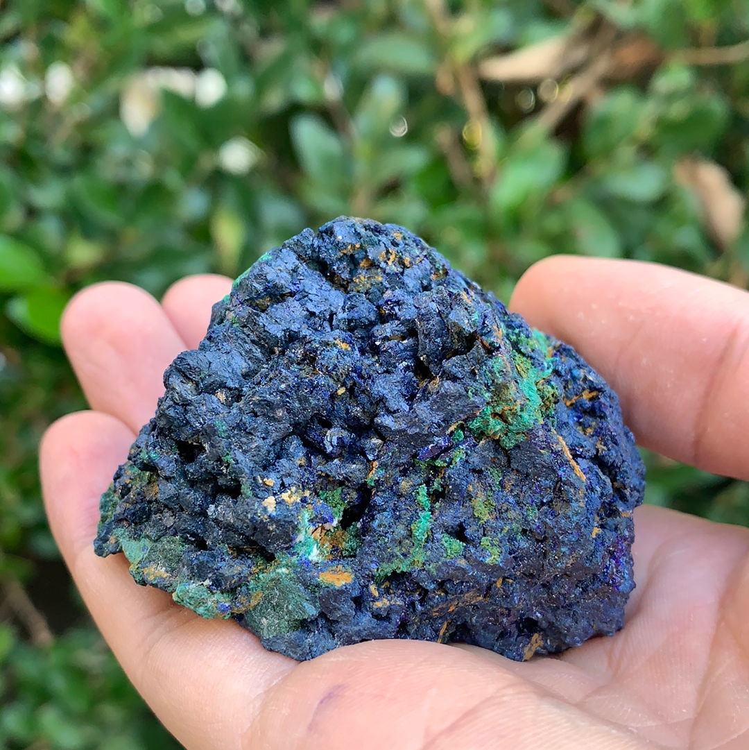206g 6x6x5 cm Rare Azurite from Laos