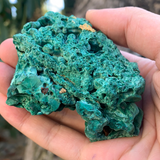 213.6g 9x7x4cm Natural Malachite from Laos