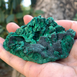 253.3g 10x7x5cm Natural Malachite from Laos