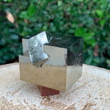239.8g 4.5x4x4.5cm Cubic Navajun Spanish Pyrite  from Spain