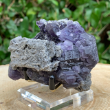232g 10x6x5cm Purple Tanzanite Fluorite from China