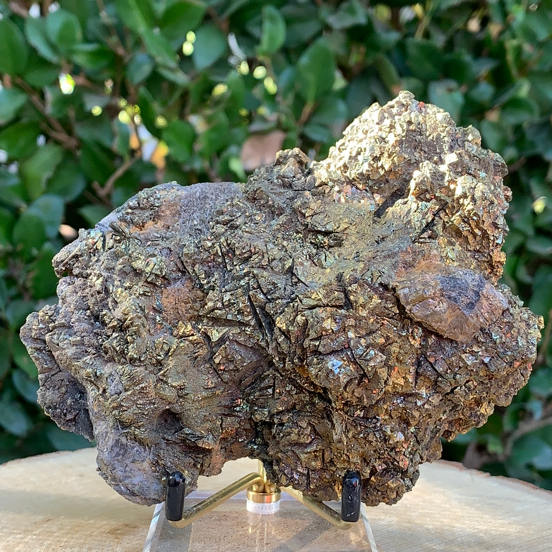 760g 13x9x7cm Brown Siderite from China