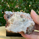 182g 9x6x4cm Brown and White Leiping Calcite from China